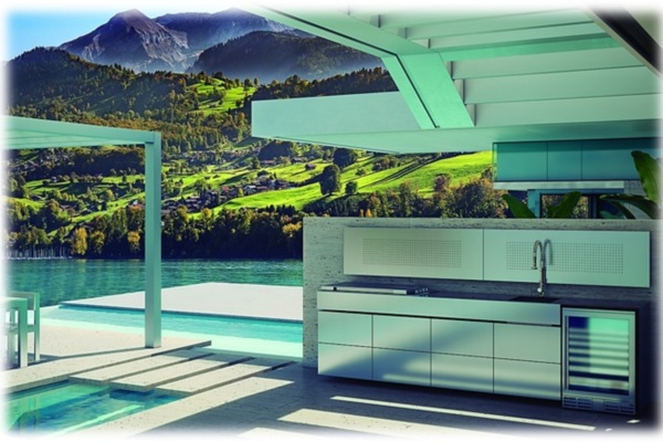 Des cuisines de chaque côté des deux frontières